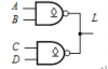 图示OD门电路可以实现“线与”。